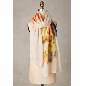 Anthropologie Painterly Scarf NTW